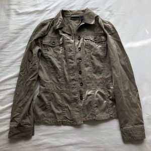 Faded Army Green Khaki Jacket